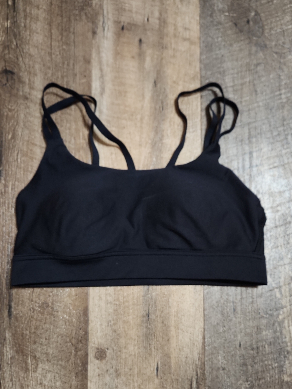 Under Armour Black Strappy Sports Bra Bralette